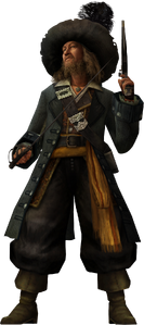 Captain Barbossa as he appears in Kingdom Hearts II