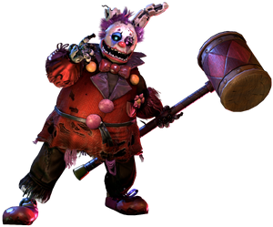 Clown Springtrap's full body.