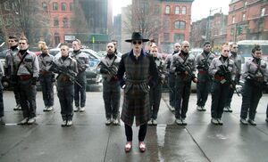 Jeremiah Valeska leading his army