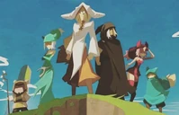 Qilby and the other members of the Six.