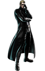 Albert Wesker in Marvel vs. Capcom 3.