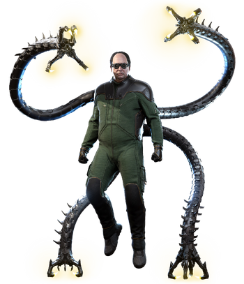 Dr. Octopus/ Doc Ock (dark green suit, long appendages)