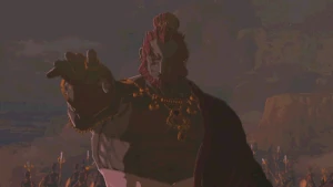 Ganondorf commanding the Gerudo.