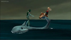 "Your son is mine, and I will rule the sea!"