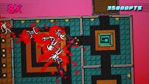 Tony beating Russian mobsters to death in "Death Wish".