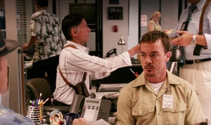 Joe Jensen being interviewed by MMPD.