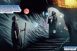 Maerlyn meets his son, Randall Flagg