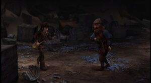 (Hiccup: What ever Viggo and Krogan are paying you...) "Paying me?"