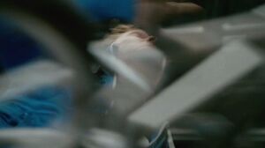 Bob throws a bicycle into Poldark's face.