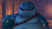 Jarvis's evil grin.