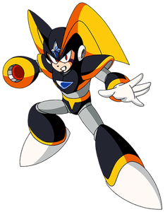 Bass' artwork of Mega Man 10.