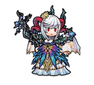 Freyja's sprite of Fire Emblem Heroes.