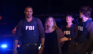 Gould being arrested.