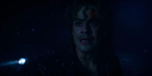 Billy shocked to see one of the figures looking exactly like him.