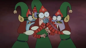 (both) "Shut up, Blair!"