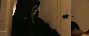 Ethan attacks Mindy in the bathroom.