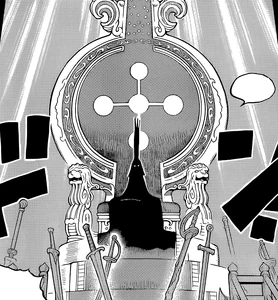 Imu appears in the Empty Throne facing Cobra and the Five Elders.