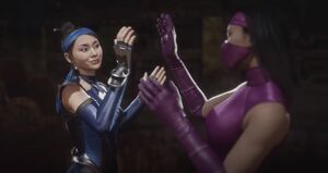 Mileena in Kitana's Friendship