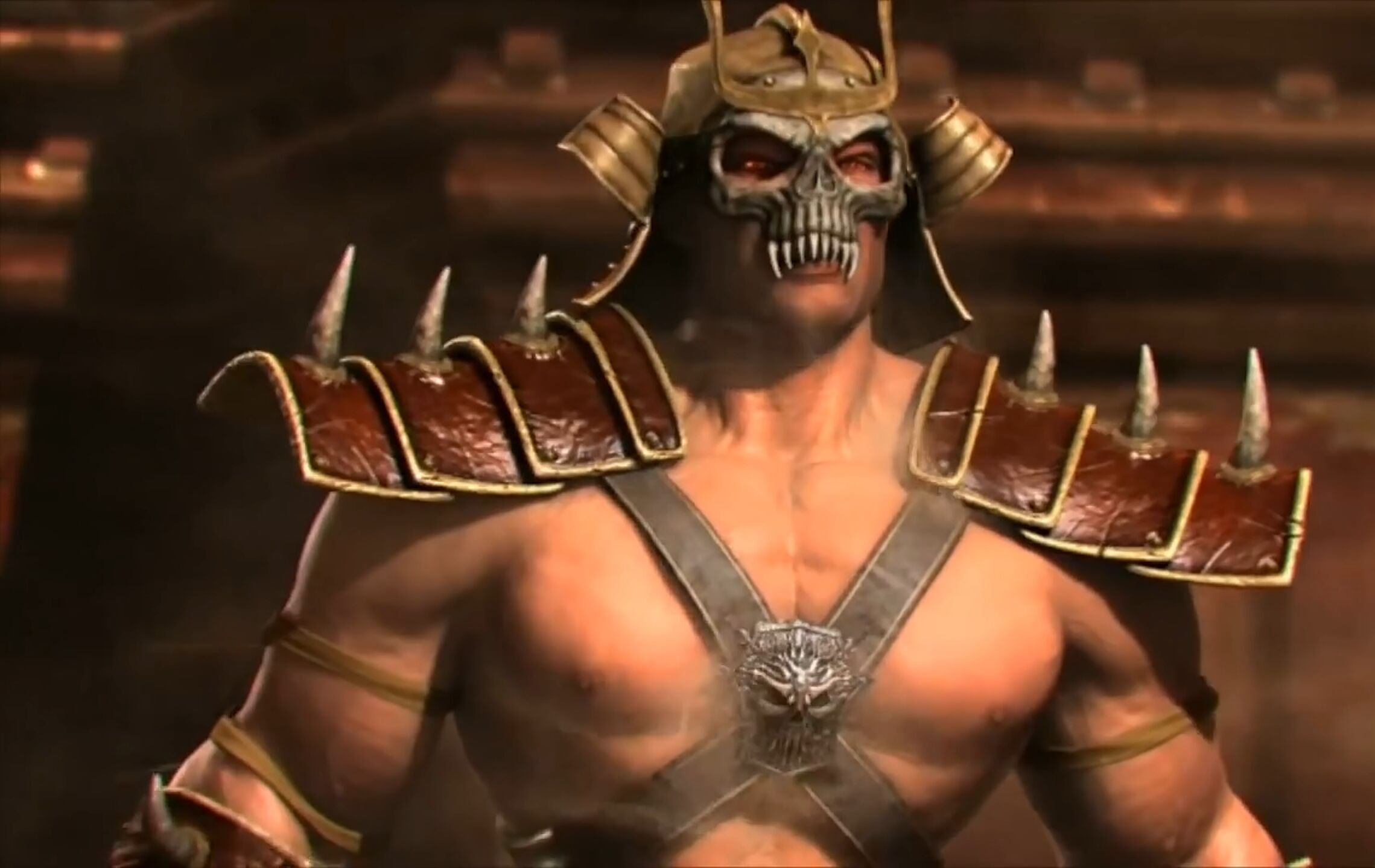 MORTAL KOMBAT 11 Unmasked Shao Kahn All Intros Dialogue MK11 