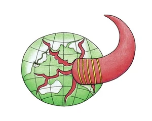 The logo of the Akuma Clan.