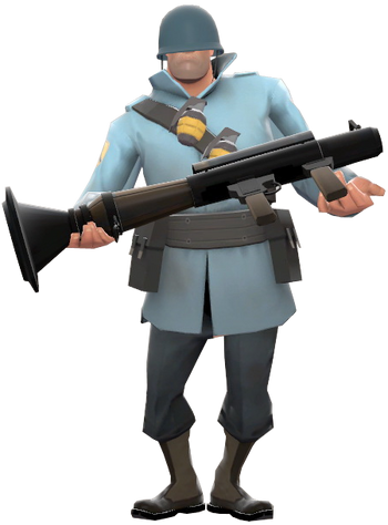 tf2 blu soldier