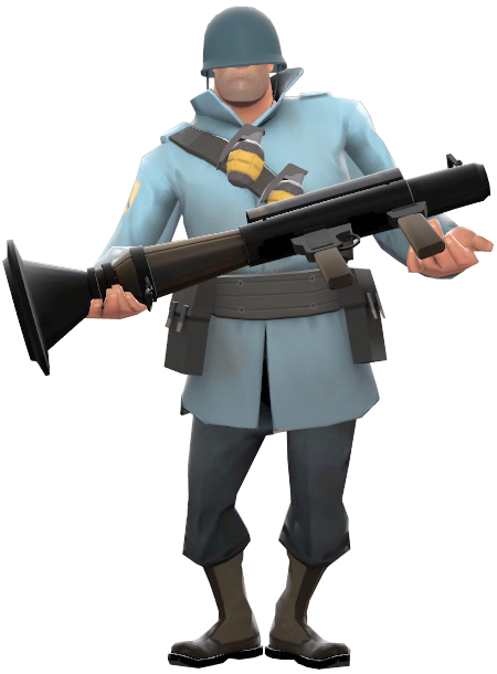 tf2 blu soldier