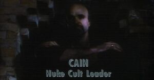 Cain 2.jpg (75 KB) Cain being shown on the news stating "People want paradise. They will have it."