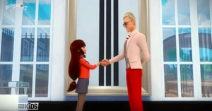 Lila and Gabriel allying with each other.