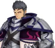 Portrait of Mauvier in Fire Emblem Engage.
