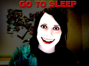 Overly Attached Girlfriend as Jeff the Killer