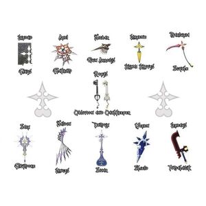 Organization XIII Weapons