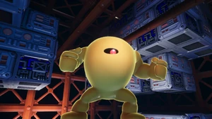 Yellow Devil in Sonic Racing Crossworlds.