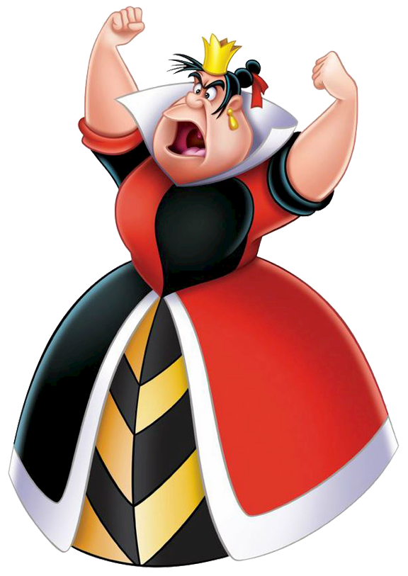 disney alice in wonderland queen of hearts