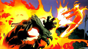 Green Goblin vs Human Torch.