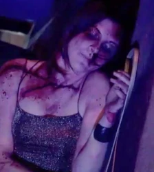 Juan's victim Julie Piotrowski after he beat her to death.