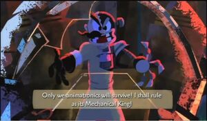 The Mad Doctor revealed to be an animatronic in Epic Mickey.