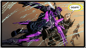 Wraith getting attacked by Spectre.