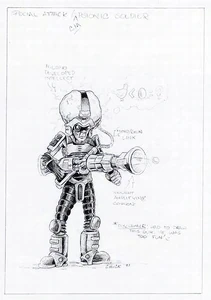 Concept art of CIA Brainboy