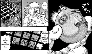 Torturer Behelit.jpg (324 KB) The Torturer notices Griffith's behelit.