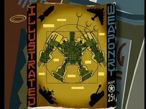 Blueprints of Armagedroid.