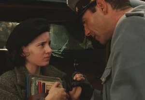 Captain Vidal's first meeting with Ofelia.