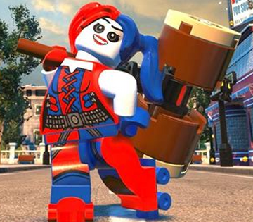 Lego dc villains harley quinn top