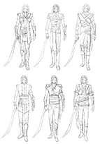 Hector early concept art