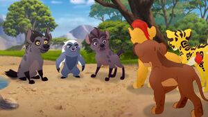 Janja and Jasiri arrives to the Tree of Life.