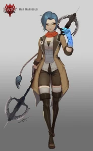 May as she appeared in RWBY: Amity Arena.