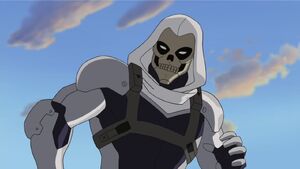 Taskmaster's new costume.