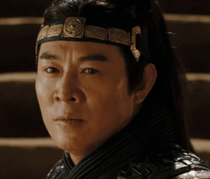 The Emperor’s evil stare moments before fighting Rick.