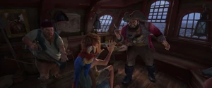 "Away with ya, ya blasted bird!"