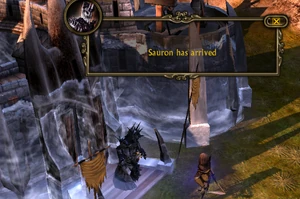 Sauron in The Lord of the Rings: The Battle for Middle-earth.