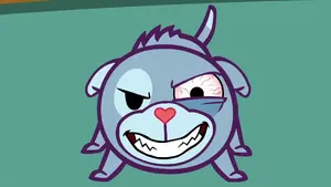 Whistle's evil grin with villainous breakdown.